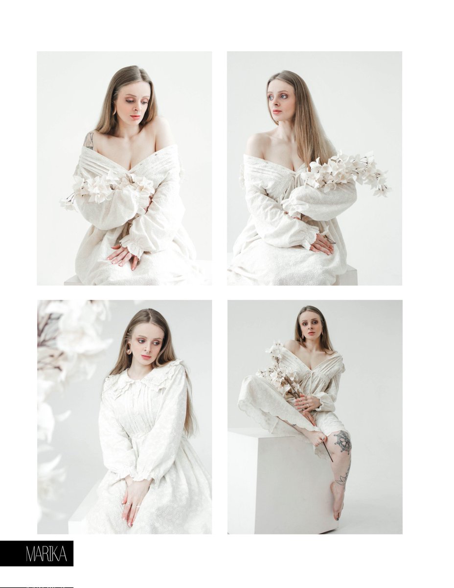 GM! 🌸
My work 'Soft white' in MARIKA magazine