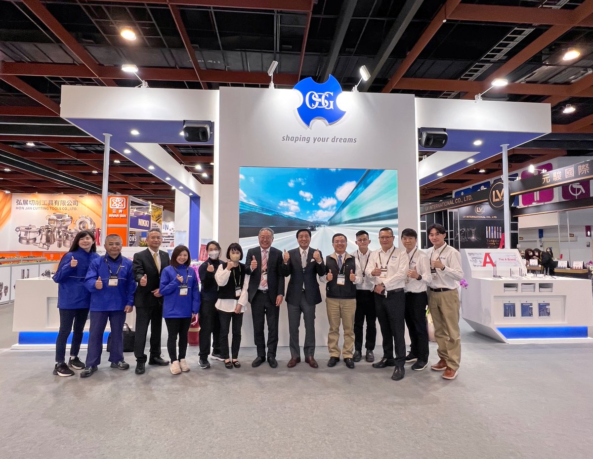 OSGCorporation's tweet photo. Recaps from TIMTOS 2023 in Taipei thanks to our team in Taiwan 🇹🇼
With more than 1,000 exhibitors, #TIMTOS is the second largest B2B machine tool show in Asia and the third largest in the world. TIMTOS 2023 was held at the Nangang Exhibition Center from March 6 to March 11. https://t.co/5beWfYMsia