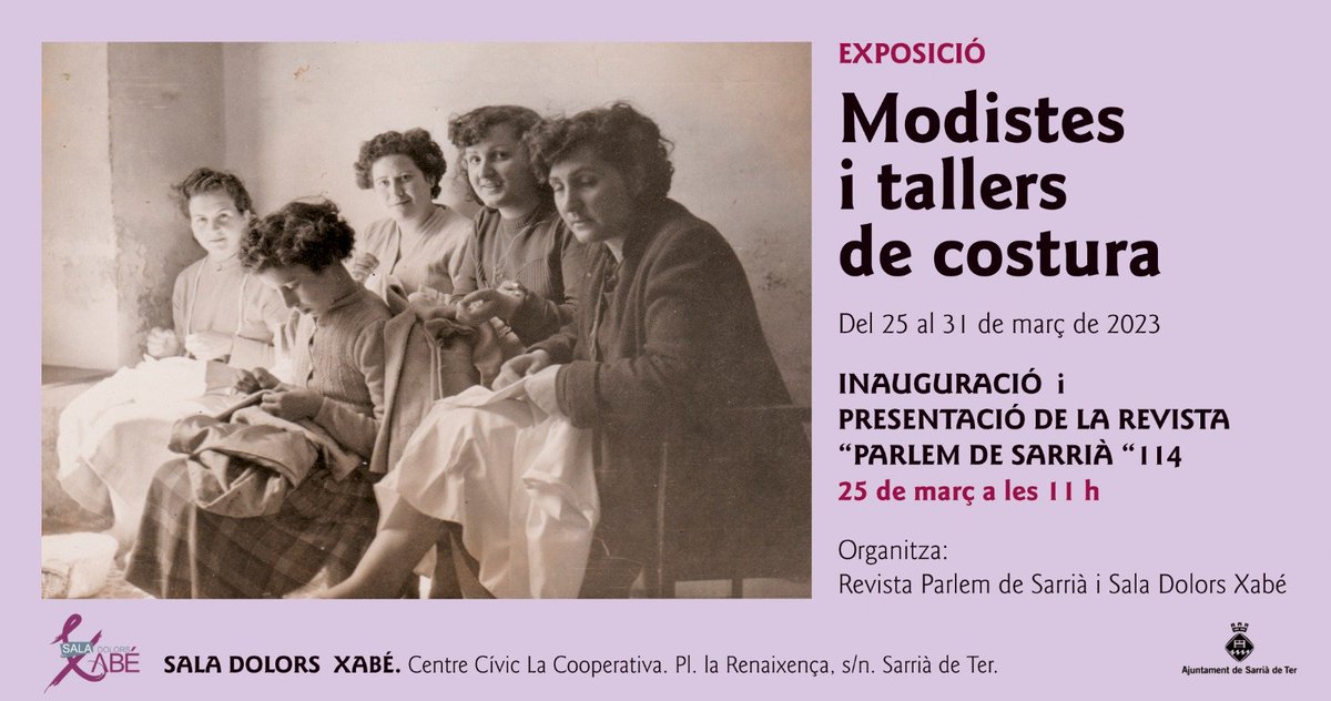 SansalvadorJM's tweet photo. Apunteu-ho a l'agenda per dissabte! https://t.co/dmREbSQf4S