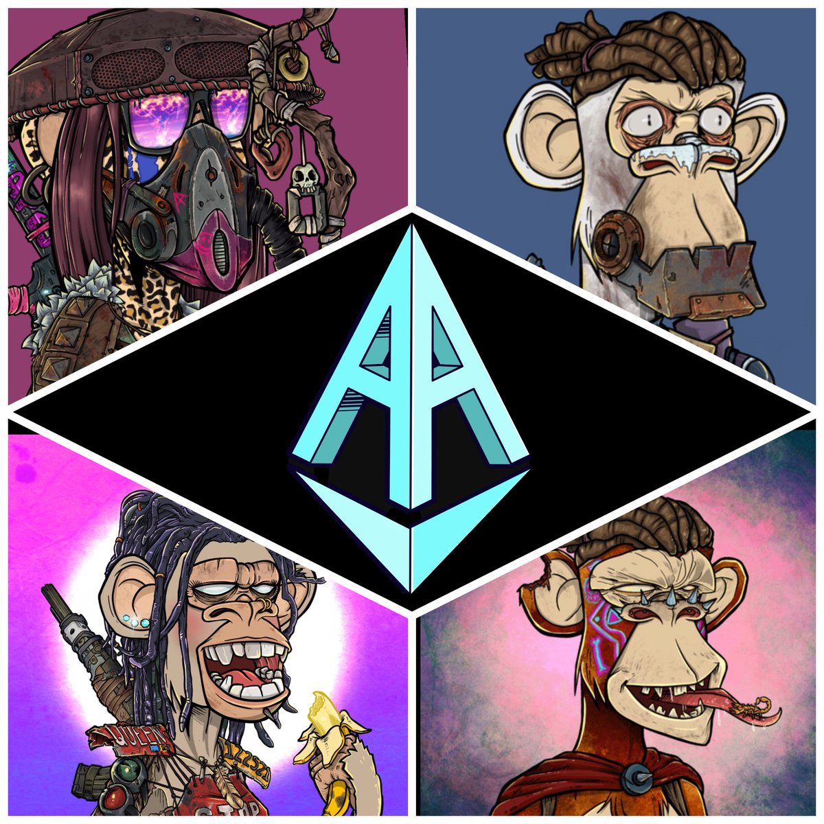 apemutations's tweet photo. I'm with the AAPES!
Apocalyptic Apes & Apocalyptic Queen Apes
#AAPES
#ApocalypticApes #ApeMutations #apocalyptic #aapequeens #AAPEArmy #ApeLabs @AAPEQueens @apocalypticapes
@TheHaddy @CryptoBooty69
@JillianValentin @Fityeth @DJWienerNFT @kboiciuc https://t.co/14PSmSJT73