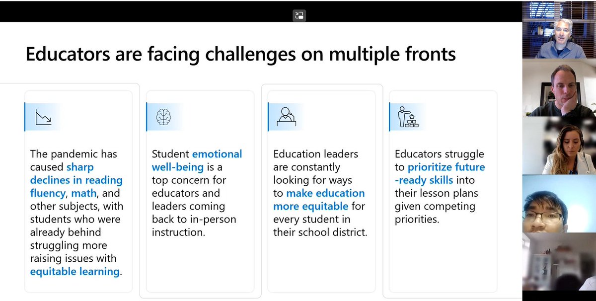 AnnaDyagileva1's tweet image. Watching the recap from @MicrosoftEDU #LearningAccelerators Special Session, #LDTE.

As always, a 💎👏 presentation from @mtholfsen on 🔥features of #accessibility &amp;amp; #inclusivity on #MicrosoftEDU that are already available and on some that are coming soon.

#MIEExpert #MIETrainer