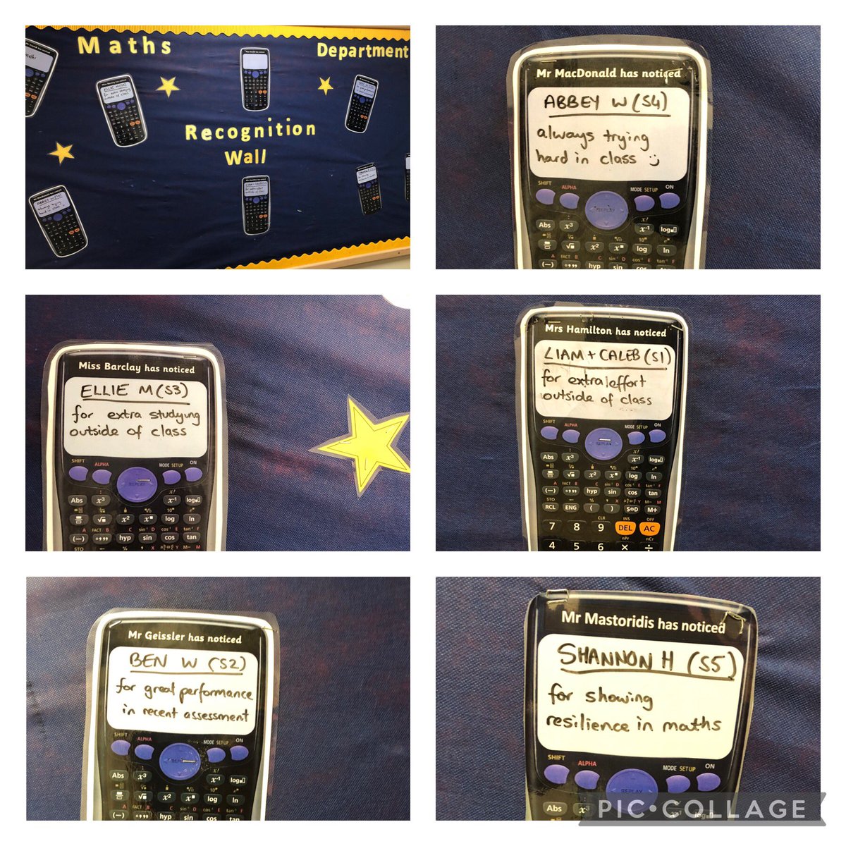 Well done everyone on our Recognition Wall last week! 🌟 🌟 🌟 <a href="/KirkcaldyHigh/">Kirkcaldy High School</a>