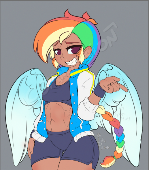 InkyPusOO's tweet photo. Dashie <3
~~~
#mlp #EquestriaGirls #fanart #rainbowdash https://t.co/NwFO1CTiiW