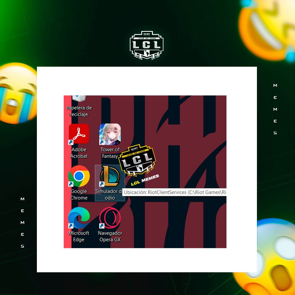 Si estresarte no quieres, jugar LOL no debes. 🙂

Este consejo te doy, porque tu amigo el CM soy. 😂

#lcl_memes
#lolmemes #lolmemesespañol