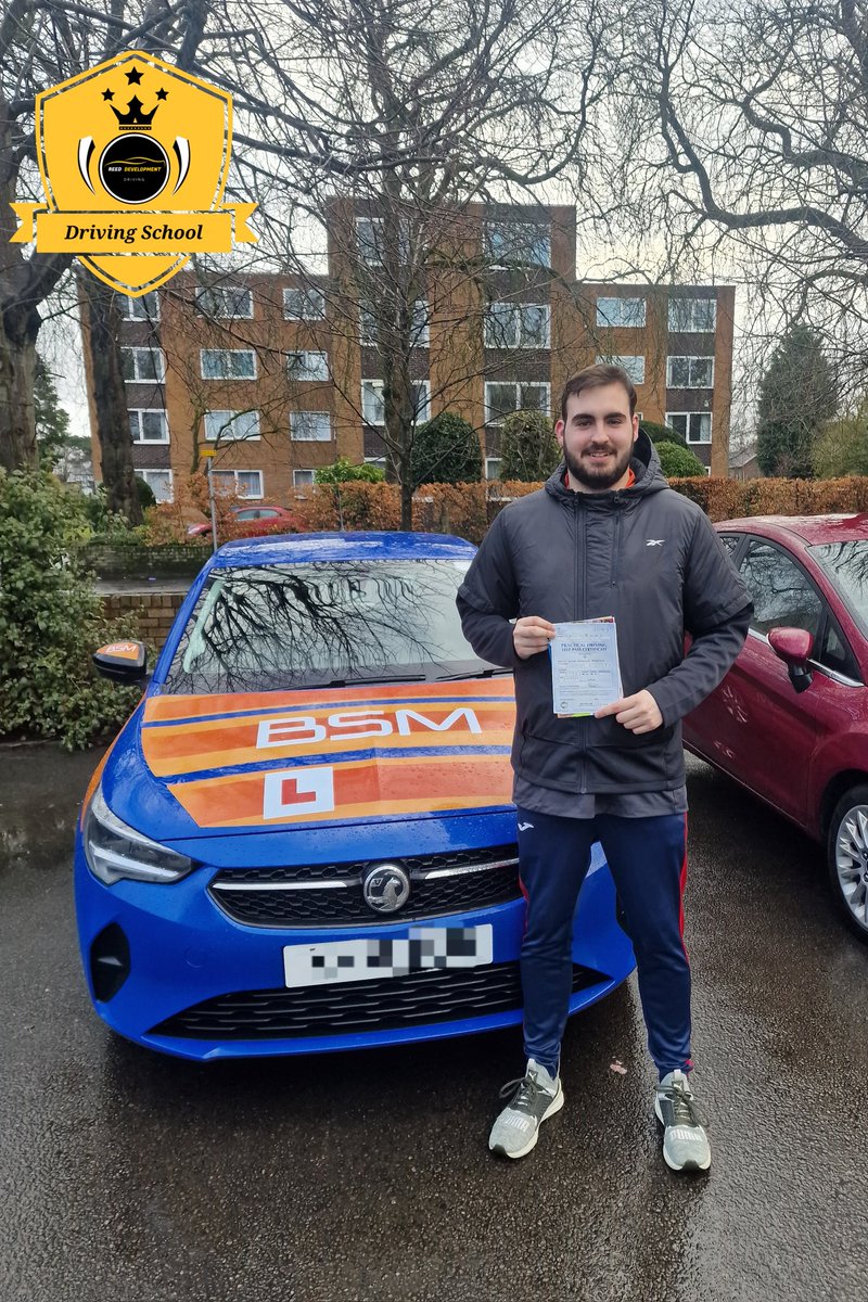 ReedDriving's tweet image. A big Congratulations to Victor on passing first time 🎉👏🏻