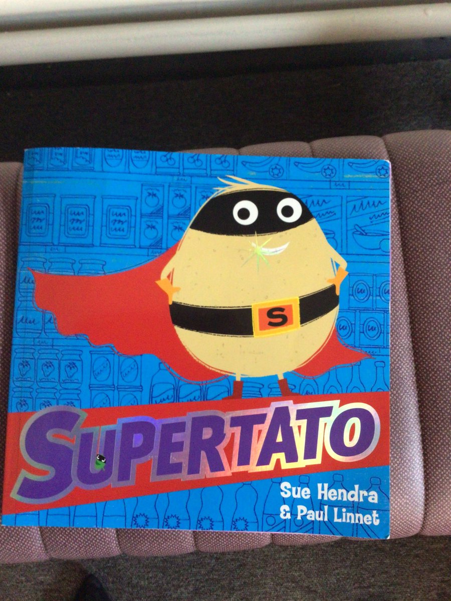 StBedeSacriston's tweet photo. Supertato is inspiring us to be Class 1 super heroes. We are designing our own traps to catch ‘The Evil Pea’ as well as dressing Supertato in lots of different outfits. #Supertato #suehendra #paullinnet https://t.co/BiRsnmZE96