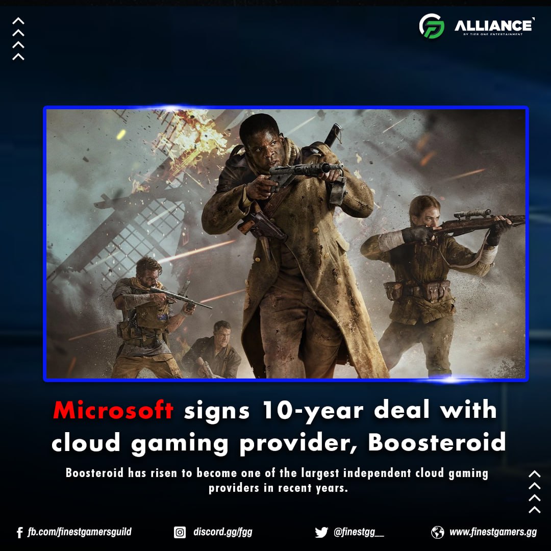 Microsoft has announced a new 10-year agreement to bring Xbox and PC games, including potential Activision Blizzard titles, to Boosteroid‘s cloud gaming platform.

#LevelUpYourGame #BecomeFinest #Microsoft #XboxxPC