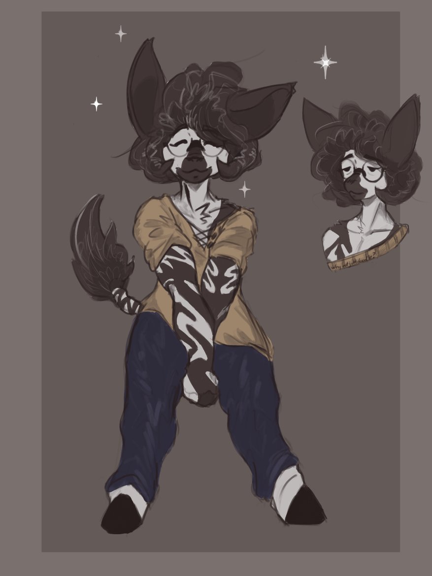 Been a hot minute. Have this twink! His name's Stryker, behold him! #furryart #furry #art #SFW #sketch #doodle #furryartwork