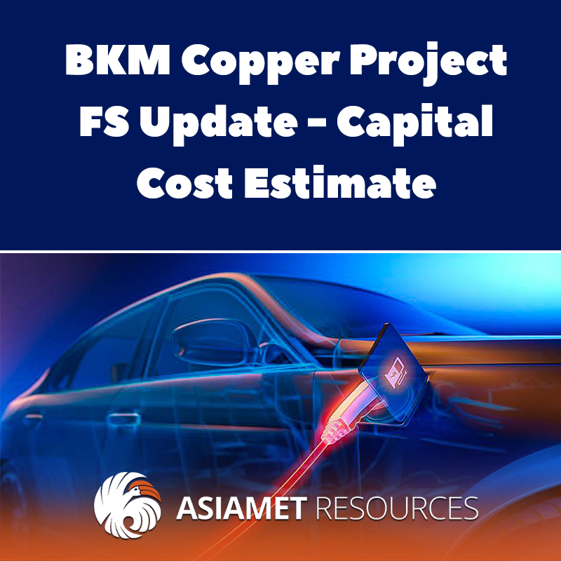 AsiametTweets's tweet photo. #ARS is very pleased to advise that the workstream relating to the Capital Cost Estimate for the BKM #Copper Project has recently concluded with exceptionally positive results