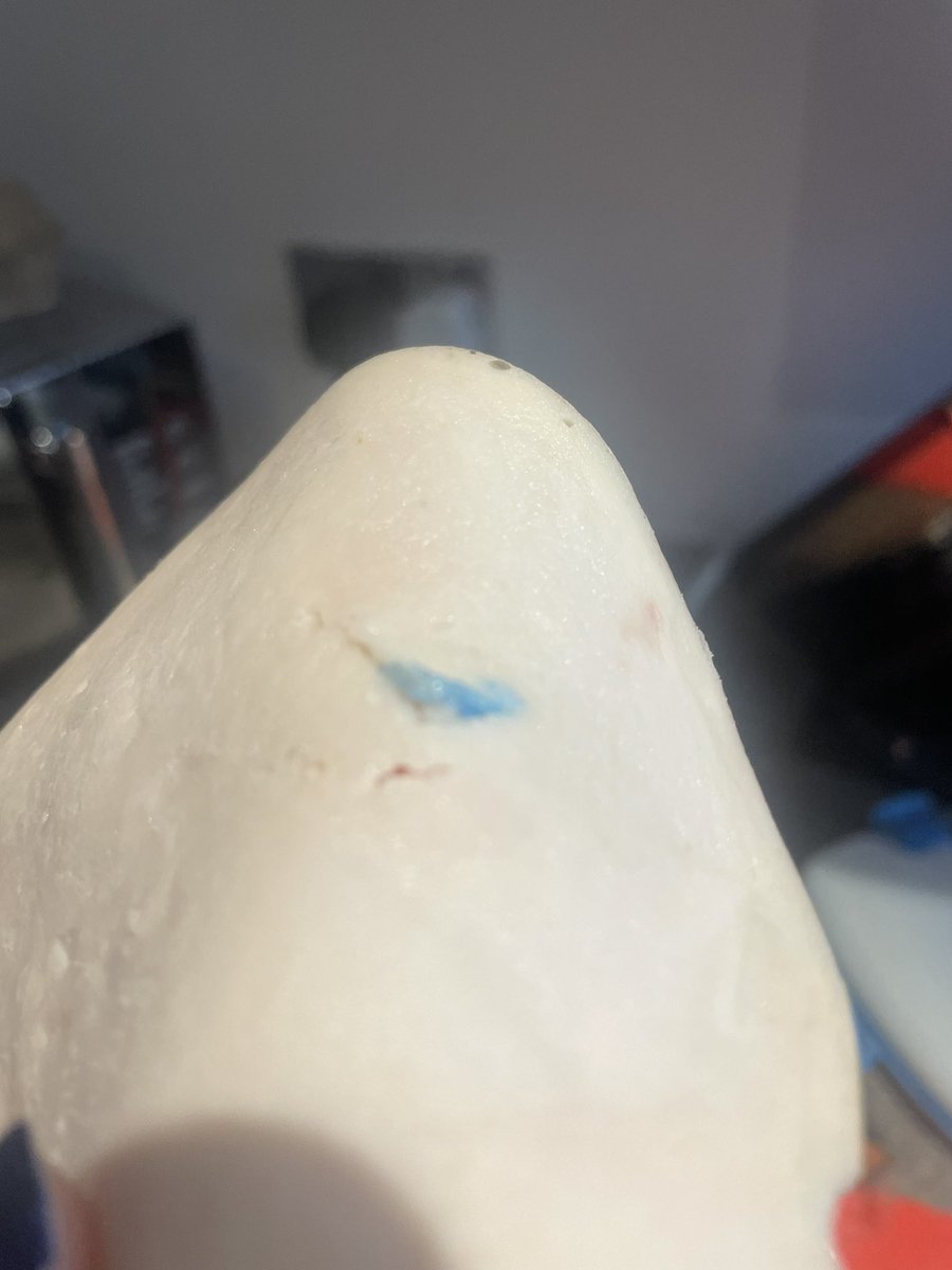 EmilyLJ1996's tweet photo. @LidlGB found this piece of plastic in my chicken 🤮 https://t.co/bG2O7He1yp