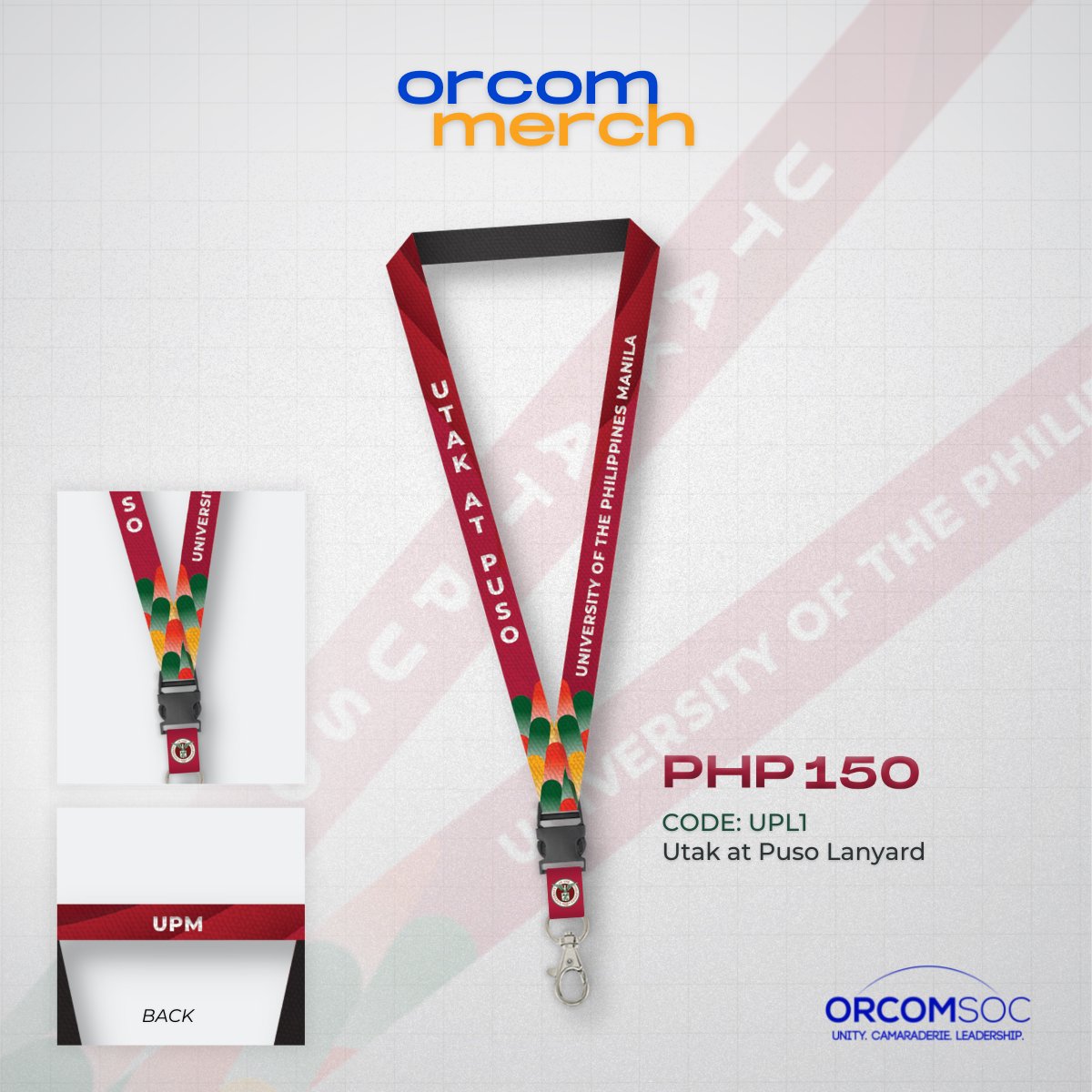 orcomsoc's tweet photo. Introducing the OrCom and UP-inspired ๐น๐ฎ๐ป๐๐ฎ๐ฟ๐ฑ๐ ๐ฎ๐ป๐ฑ ๐๐ผ๐๐ฒ ๐ฏ๐ฎ๐ด๐ from #OrComMerch2023.
Showing off your school and org spirit has never been more fashionable!
๐ Get yours now through this form: https://t.co/xe3lJxpF3a https://t.co/PcrFWZEpNi