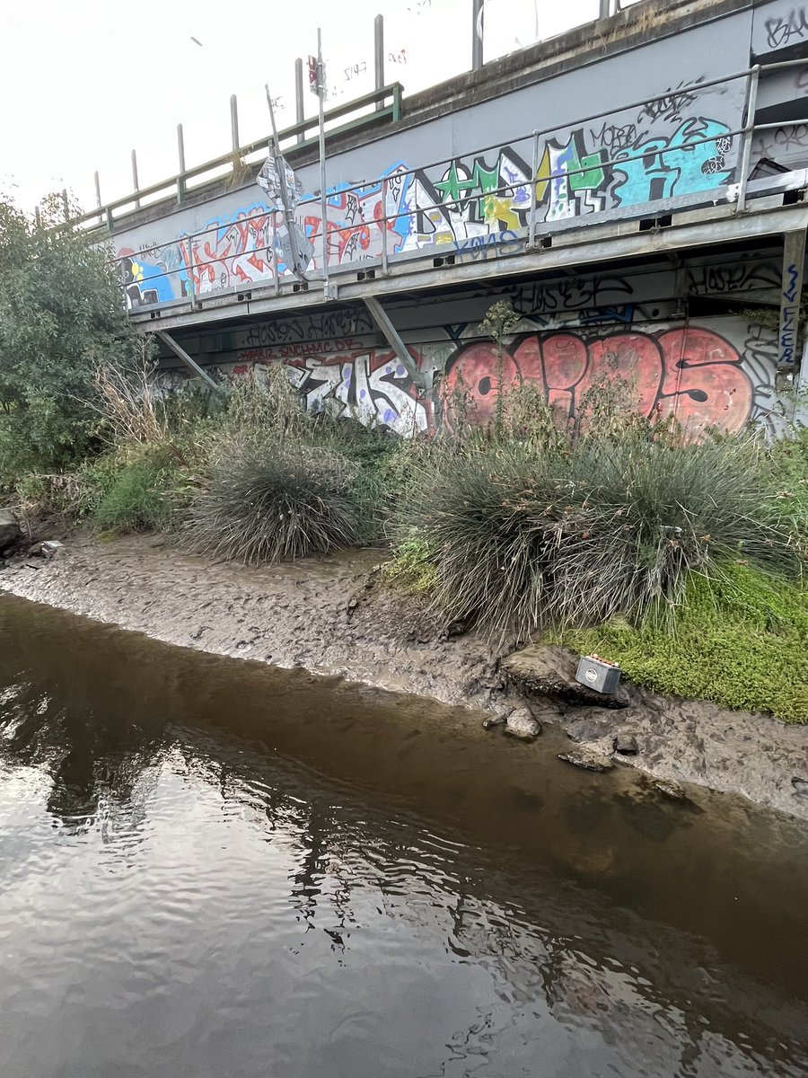 Jsarg1's tweet photo. @ParksVictoria there’s a couple of dumped car batteries on the Yarra shores in Burnley - just bear the intersection of the boardwalk and the pedestrian tunnel under the motorway. Could you please send a crew out to remove. @YarraCouncil @MelbourneWater https://t.co/fwi5m0IWxL
