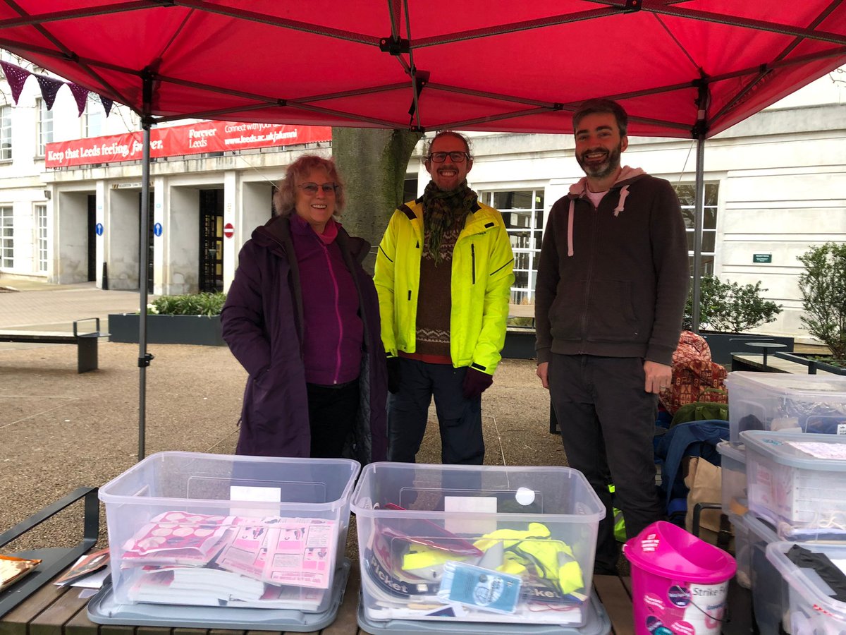 Come to the pink gazebo by the main entrance to sign in to picket #UCUstrike