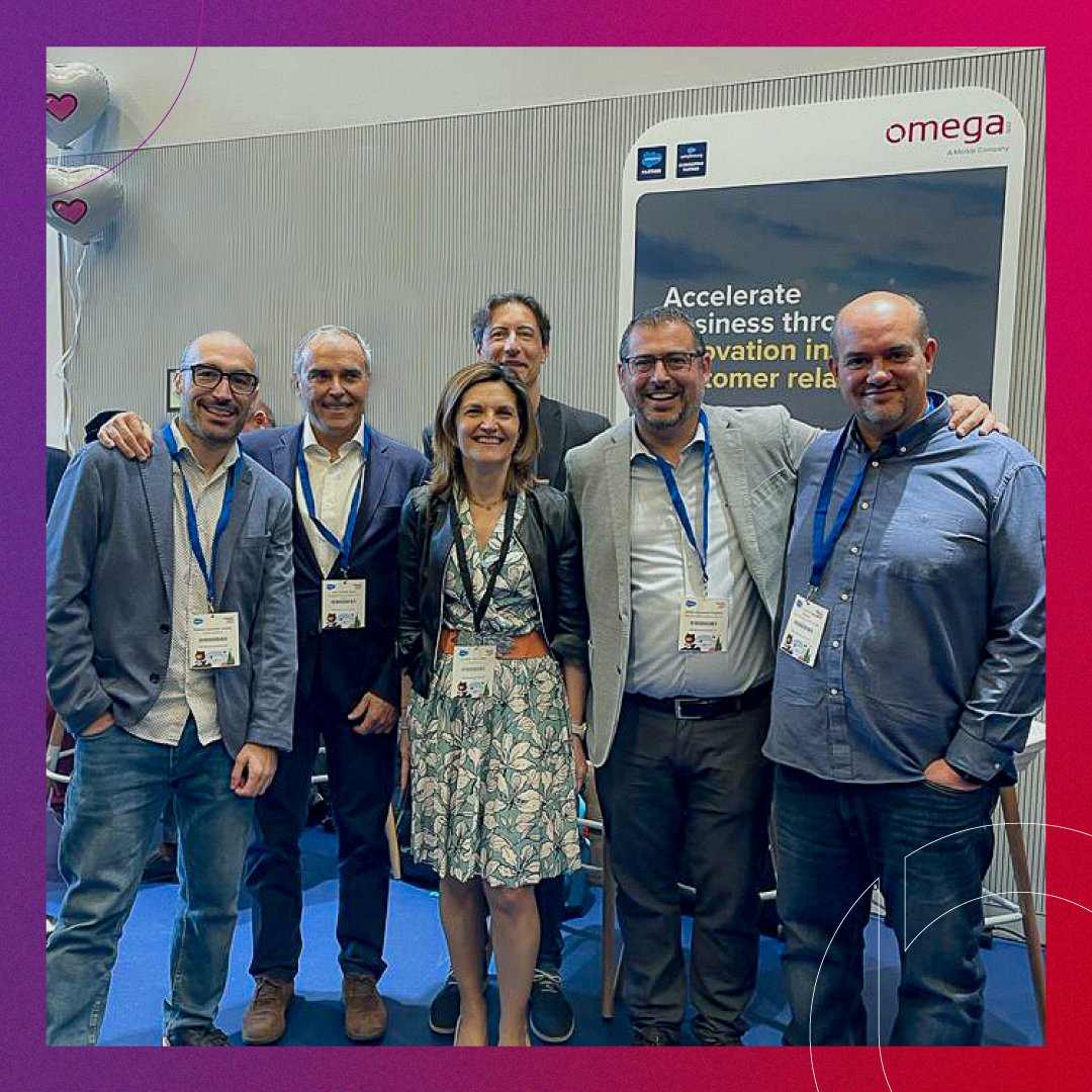 OmegaCRM's tweet photo. Un gran día en #SalesforceServiceSummit 💻El pasado jueves conocimos todas las novedades innovadoras en torno a los Servicios de Atención al Cliente con la nueva generación de soluciones: #ServiceCloud360 y la tecnología CRM de #IA generativa.
#OmegaCRM es #Omega360 https://t.co/urZ4aQ2BBu