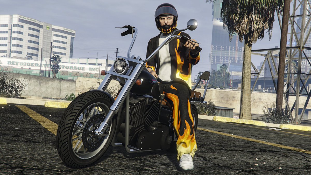 This outfit is fire 🔥

#RVP #GTAOnline #RockstarGames