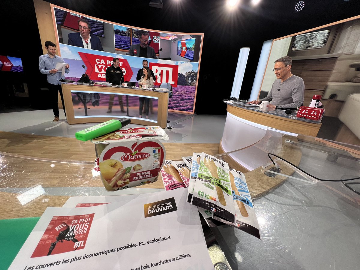 Dans un quart d’heure, le quart d’heure conso / pouvoir d’achat <a href="/RTLFrance/">RTL France</a> 
Aujourd’hui : les couverts zéro déchets de <a href="/hello_koovee/">Koovee</a>