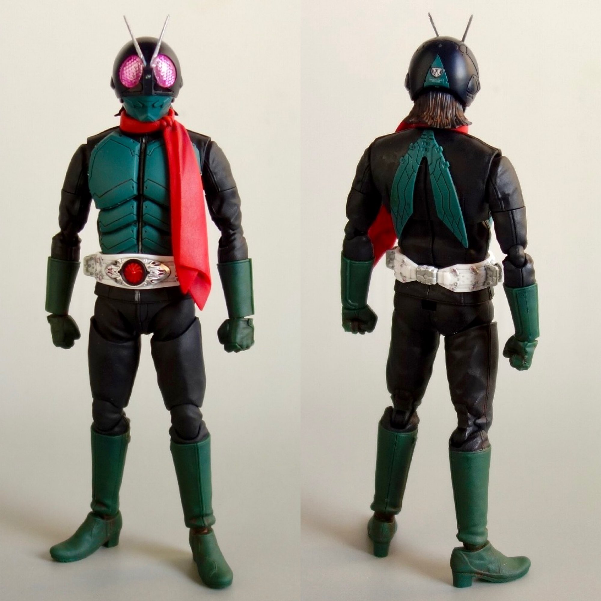 黒タタキSL/朱天黒 シン仮面ライダー 全塗装 完成品 フィギュアライズ