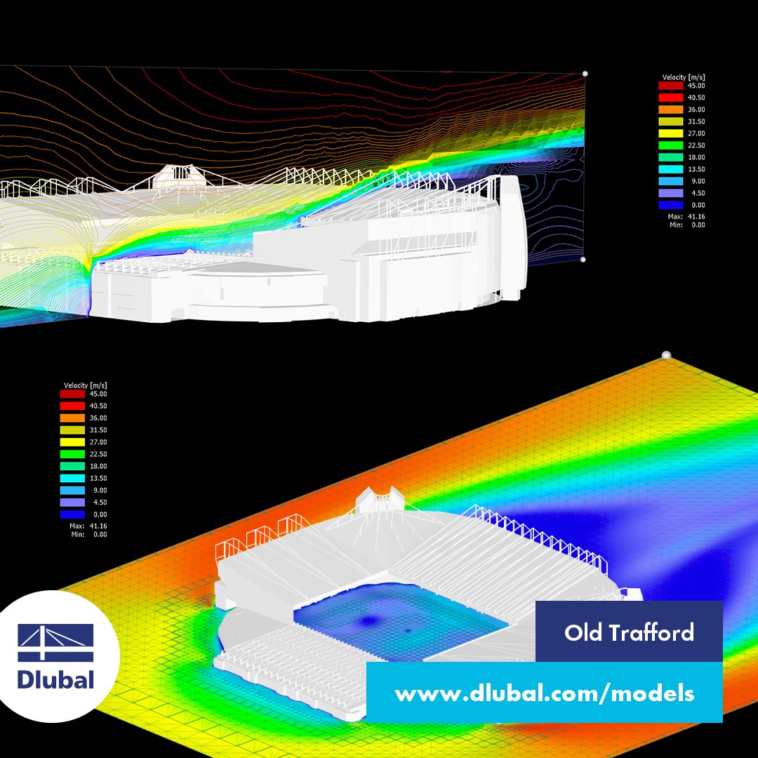 dlubal_en's tweet photo. 🔔  Old Trafford | CFD Model for RWIND 2

👉 https://t.co/rwJ8csUFB8

#WindSimulation #WindTunnel #WindLoad #WindFlow #Dlubal #DlubalSoftware #RWIND #CFD #StructuralEngineering #StructuralDesign #StructuralAnalysis #StructuralAnalysisSoftware #BIM https://t.co/5h4c3tinGJ