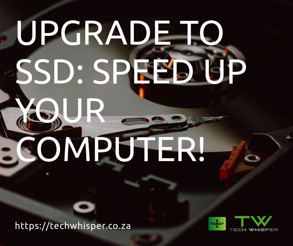 techwhisper777's tweet image. Is your computer slower than a sloth?😄Upgrade to SSD &amp;amp; make it fly!🚀Learn why in our blog: techwhisper.co.za/blog Goodbye slow performance!💻⚡#TechWhisper #SSDUpgrade #SpeedyComputing