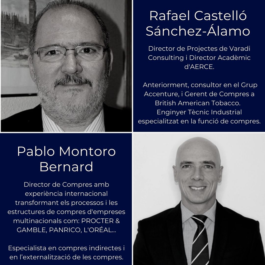 PimecFormacio's tweet image. ‼️ Places disponibles del Programa Superior de #Compres creat amb @AERCE especialment per a #Pimes

🗓️ 24/04 - 21/09
📍 Modalitat mixta: PIMEC Barcelona / Aula Virtual
🎓 Amb els millors professionals del món de les Compres.

+ info👉bit.ly/3LxpZNB

#gestiodecompres