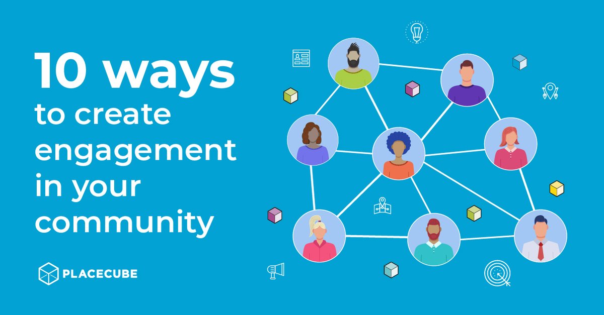 In this month’s blog, Placecube’s Head of Customer Insight and Engagement, Liz Copeland gives 10 ways to create engagement in your community platform.  Read on to discover how you can increase participation with these simple tips.
blog.placecube.com/blog/10-ways-t…