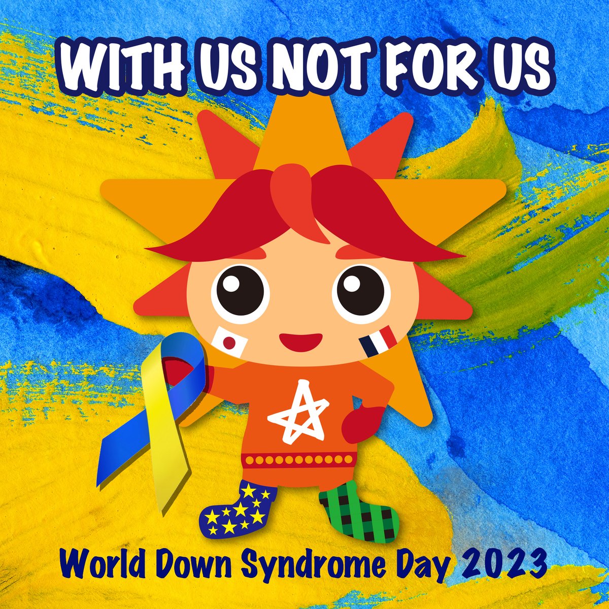 3月21日は #世界ダウン症の日 です！
#WDSD #WDSD23 #WDSD2023
#WorldDownSyndromeDay
#WithUsNotForUs
#WDSD2023japan
#世界ダウン症の日2023
#21トリソミー
#ダウン症