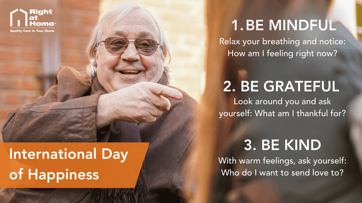 RAHMaidenhead's tweet photo. 😃🌞 Happy #InternationalDayOfHappiness ! 🌞😃
@un have shared 3 simple steps they'd like us to try: to give ourselves a boost and build compassion for others.

With lots of issues in the world, we can't always change what's happening, but we can choose how we respond https://t.co/X9k6uP5Fv8