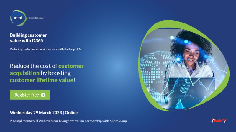 MintGroupZA's tweet photo. Building #customer #value with #D365: Reducing #customer #acquisition costs with the help of #AI
Register today: https://t.co/XhwSXMTYmJ
#createtomorrow #webinar @ITWeb https://t.co/0H3i0eBJST