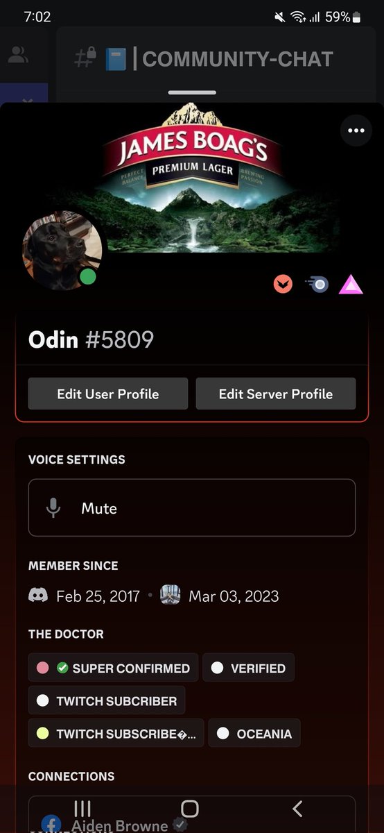 GoonyGaming's tweet photo. @TheDoctorGamble Odin #5809 https://t.co/stpMEkNAF4