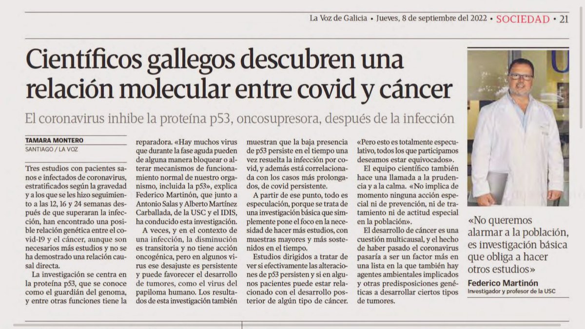 Perbess's tweet photo. Pero "no queremos alarmar a la población"
#COVID19
#oncogen
#SARSCoV2 https://t.co/dPuaymkOIG