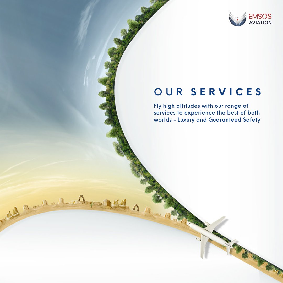 AviationEmsos's tweet photo. The epitome of luxury air travel with exclusive personalised air services.

Visit the website to explore more | https://t.co/WEgMIS0mw6 |

#emsosaviation #flywithsafety #aviationsector #luxuryandsafety #luxurylifestyle #charterplane #guaranteedsafety #luxurytravel #airservices https://t.co/5ur3aiEvoS