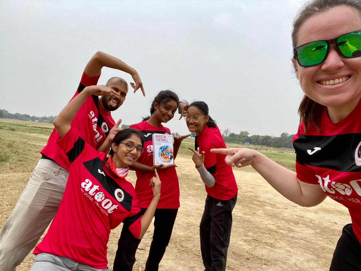 RF has made it out to rural Nepal with <a href="/atoot_girls/">Atoot</a> who are using football to empower &amp; educate marginalised girls. Another community member of <a href="/CommonGoalOrg/">Common Goal</a> embracing the social dimension of the game.
