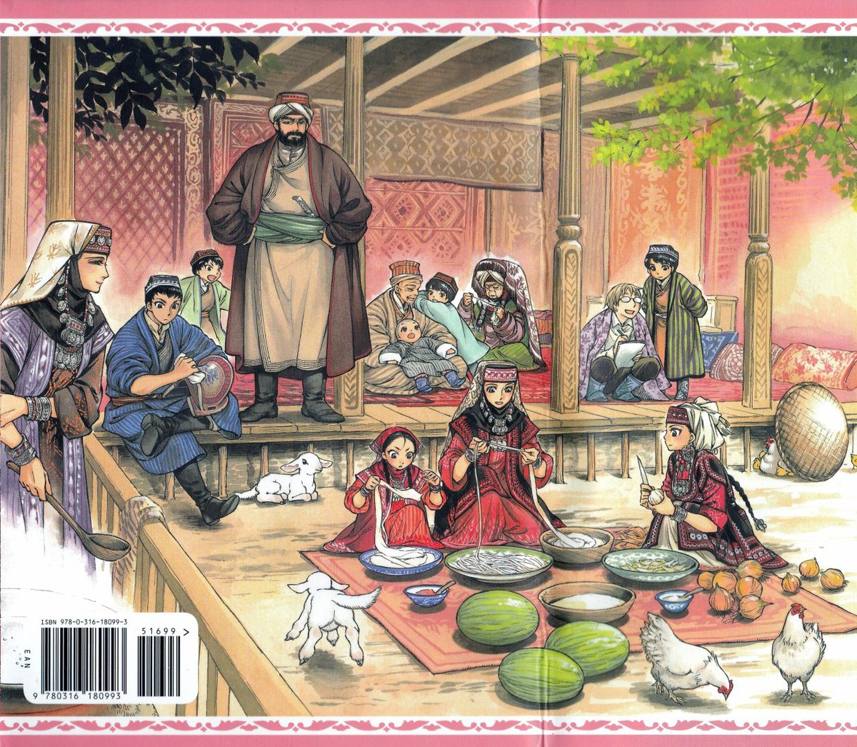 zharnama's tweet photo. Это не нейросеть, это «История невесты» (A Bride's Story) — историческая манга Каору Мори о жизни небольшого селения в прикаспийском регионе до российского завоевания в 19 веке. Невесты, как мы видим, представляют весь регион: и казашки, и каракалпачки, и туркменки, и узбечки https://t.co/Ahkmq50IwE