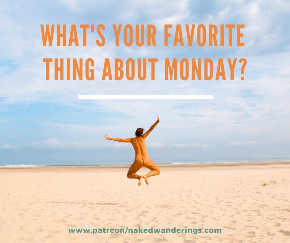 nakedwanderings's tweet photo. What is it?
@nakedwanderings #monday #favoritething #naturism #nudism #mondayquote #quote #naakt #travelnaked #travelnude #getnaked #getnude https://t.co/gWt8qVhXsM