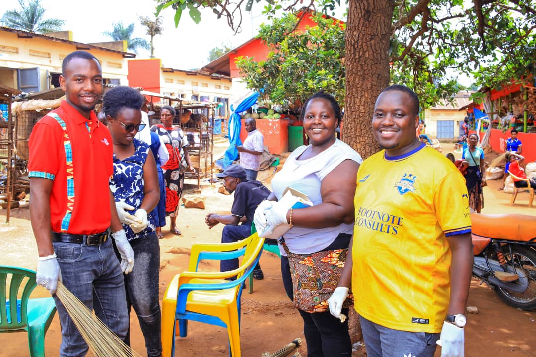 rwaijo's tweet photo. Our water and sanitation Project at Central Market Ibanda as we concluded our Rotary Week https://t.co/tQbLXcaamD