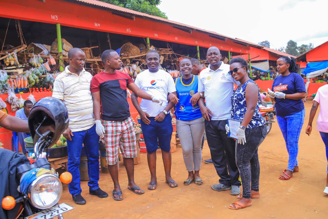 rwaijo's tweet photo. Our water and sanitation Project at Central Market Ibanda as we concluded our Rotary Week https://t.co/tQbLXcaamD