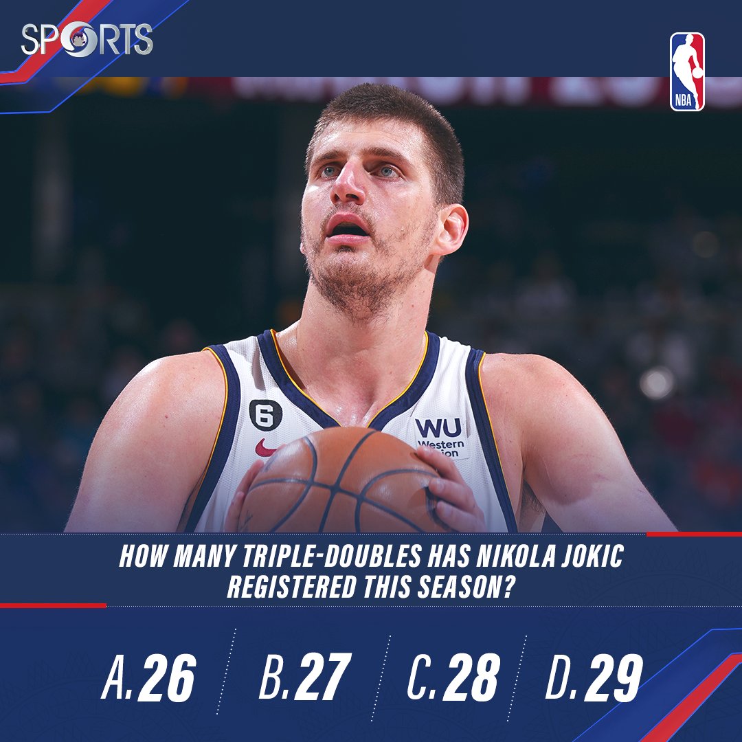 NBA India on Twitter "DidYouKnow Jokic is only the 5th player in NBA
