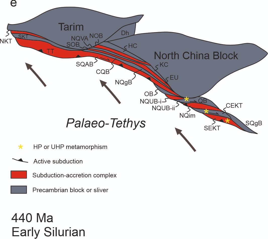 Pleased and relieved that this paper is out: 
An oblique subduction model for closure of the Proto-Tethys and Palaeo-Tethys oceans and creation of the Central China Orogenic Belt. 
doi.org/10.1016/j.ears…