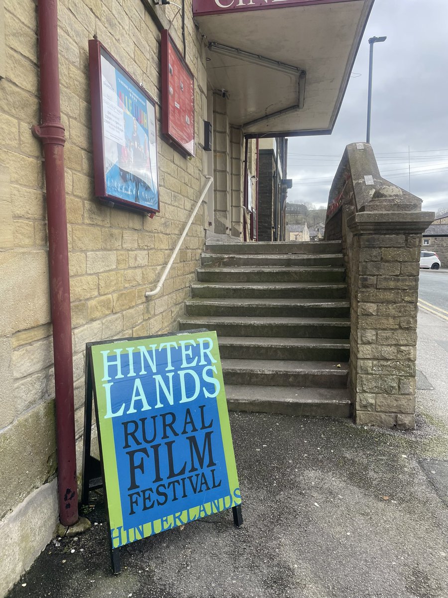 jenscotney's tweet photo. Fantastic trip to Skipton yesterday to see @yorkdalesguides Steph Dwyer chat about the psychology around caving, show her gorgeous film, and then watch Il Buco 🍿 thanks for a great event @HinterlandsFest #caving https://t.co/fyVEO2fzBs