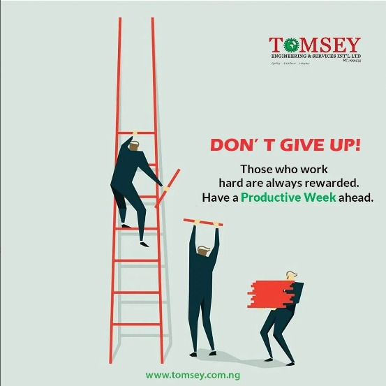 tomseyeng's tweet photo. Stay Consistent and it will all be worth it.👍
Do have a good week ahead.
.
.
.
.
.
#tomseyengineering #Tomsey #Mondaymotivation #newweek #newweekgoals #goals #tomseywear #enginering #building #civilengineering #civilworks👷 #civilworks #like4like #life #trending #monday #love https://t.co/eUsSa4I5tq