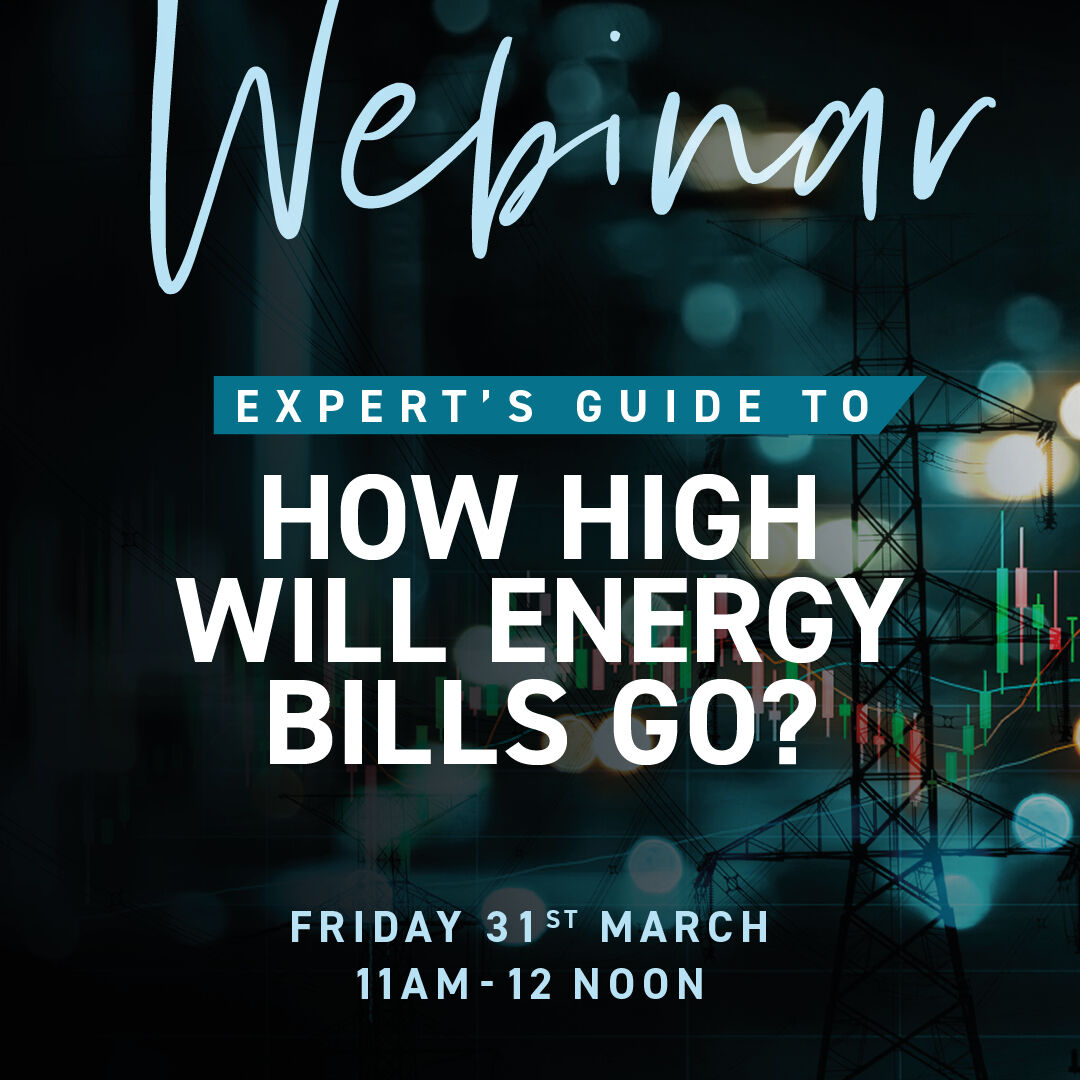 Less than two weeks to go until our next Webinar, sign up for your place on the link below.

How high will energy bills go?
eventbrite.co.uk/e/588139941397 

#ConsultivWebinar #ConsultivUtilities #Energyrisk #Energytrading #procurementopportunity