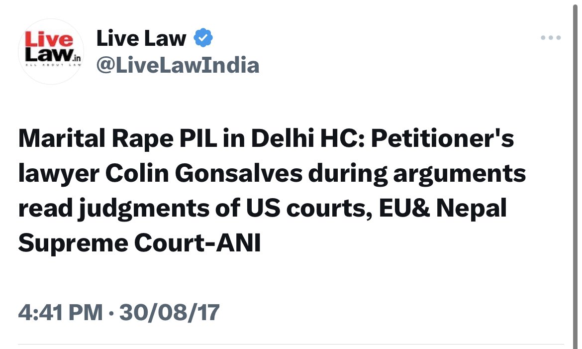 vijaygajera's tweet photo. Hey, @ArnazHathiram you are claiming that you are fighting for the man’s rights and against #Maritialrape so let me tell you who funds the lawyers who want #MaritialRape law in India.

Collin Gonsalves of HRLN is fighting the case in support to create a law.

Do you know who funds his NGO?

It's TATA along with Ford Foundation, many European embassies and Western churches!

The same ecosystem whom I am exposing from the last almost two years.