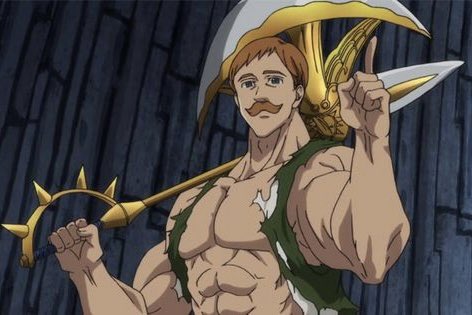 disasterorbit's tweet photo. It’s Escanor character from “Seven Deadly Sins” 🔥🔥🔥 https://t.co/1WmrB9TtXg