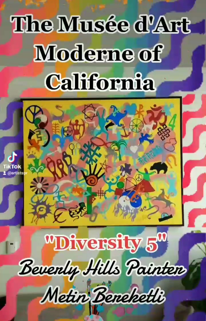 Metin Bereketli's 'Diversity 5' original painting at the Musée d'Art Moderne of California! ifthenisnow.eu/nl/agenda/meti… #metinbereketli #diversity @HealingPainter @nbc #nbc @NBCNews @SFMOMA @perk_cafe @FriendsTV @HookedonFriends @quote_friends @Diversity_Tweet @ifthenisnow