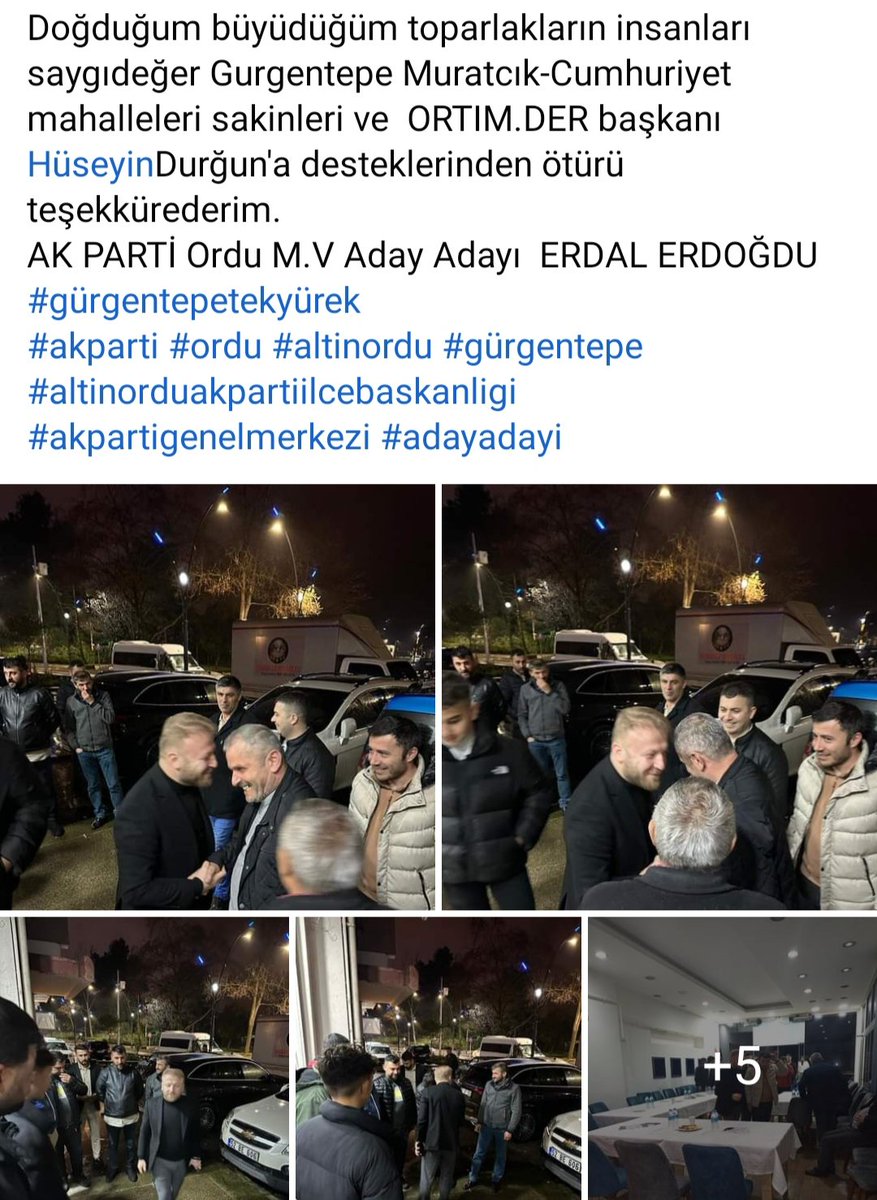 ERDAL52ERD's tweet photo. #gürgentepetekyürek
#akparti #ordu #altinordu #gürgentepe #altinorduakpartiilcebaskanligi #akpartigenelmerkezi #adayadayi https://t.co/TdC9sueXMa