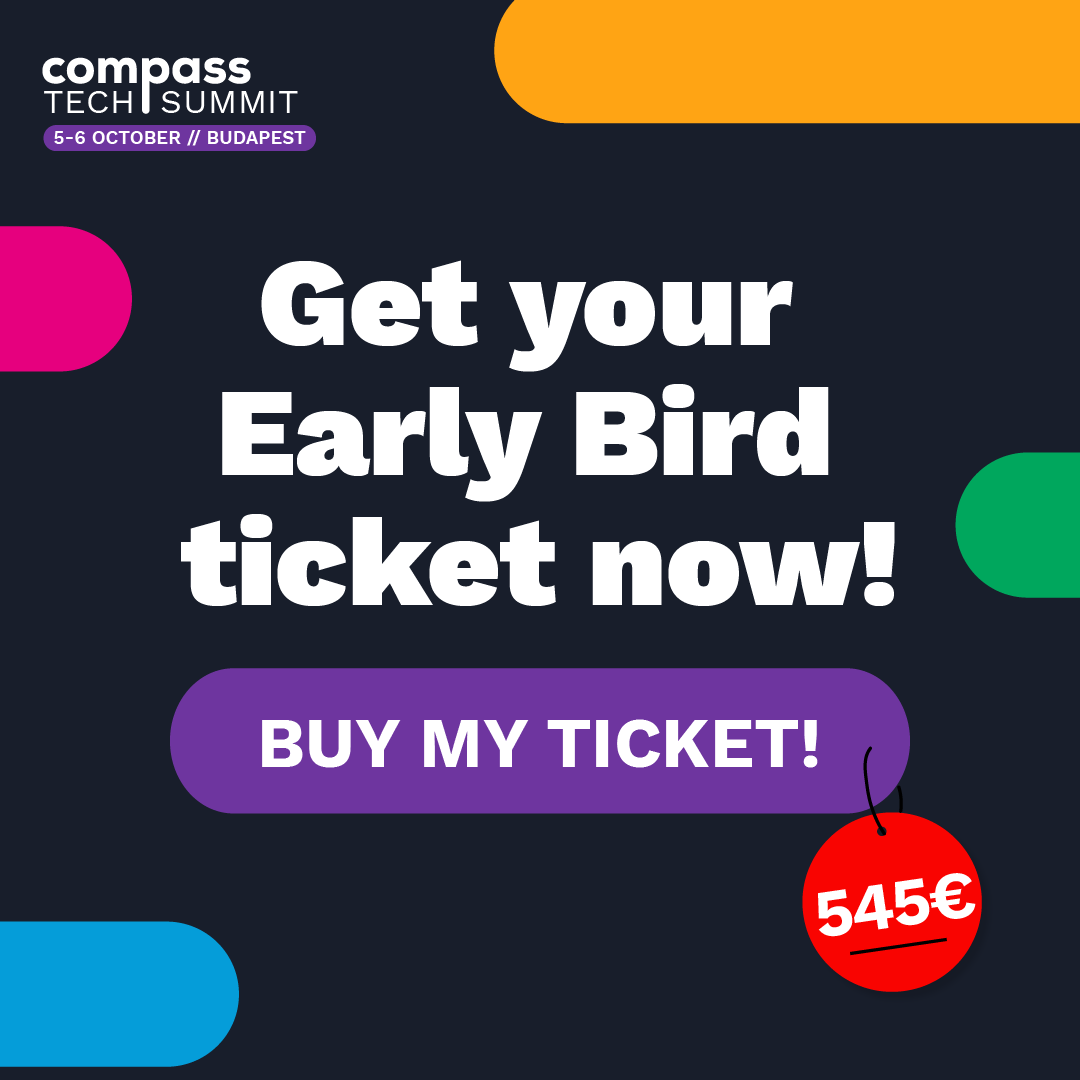 Buy your Early Bird ticket on the best possible price to Amuse Conference that is going to be part of Compass Tech Summit this year!

Why attend the summit?
🔥5 conferences at one place
🔥Networking
🔥Learning from top experts
🔥Industry leading companies

bit.ly/3lmRZsM