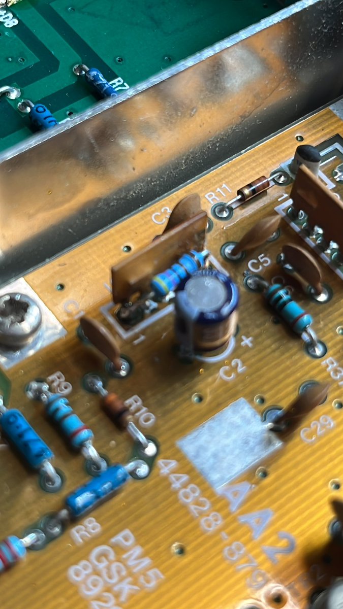 I fixed a thick film fault in my Marconi 2955 by adding a resistor.