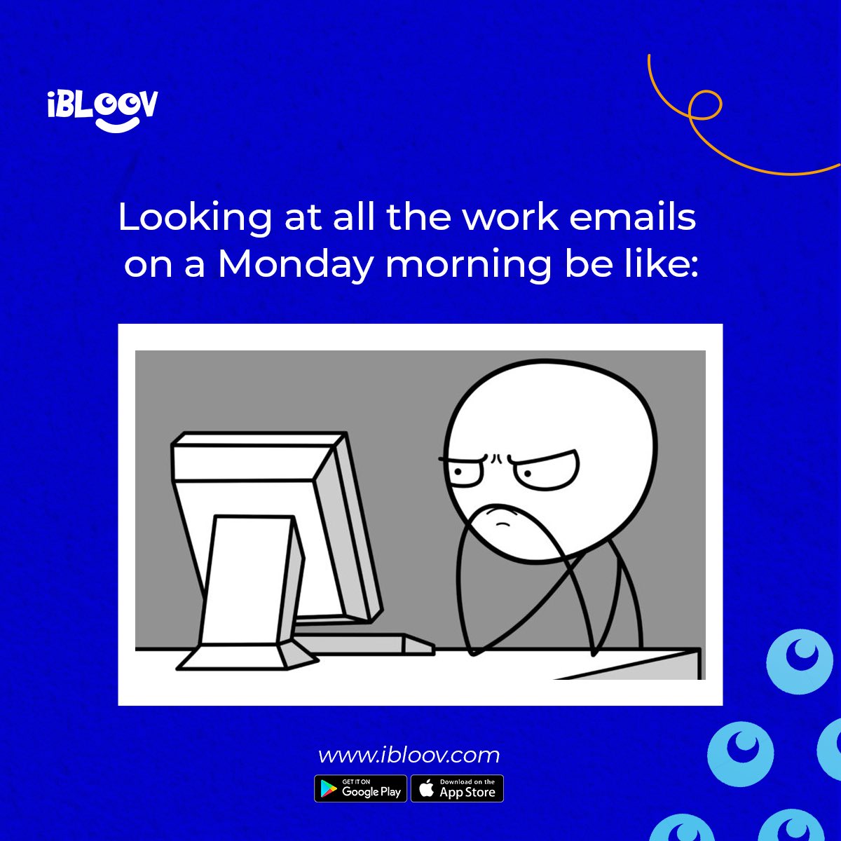 ibloov_official's tweet photo. Waking up to lots of work emails 📧 on a Monday? We are used to that.
Like and comment if you can relate.
#ibloov #mondaymotivation #workemails #mondaymood #newweek https://t.co/9vpUYhxJYj