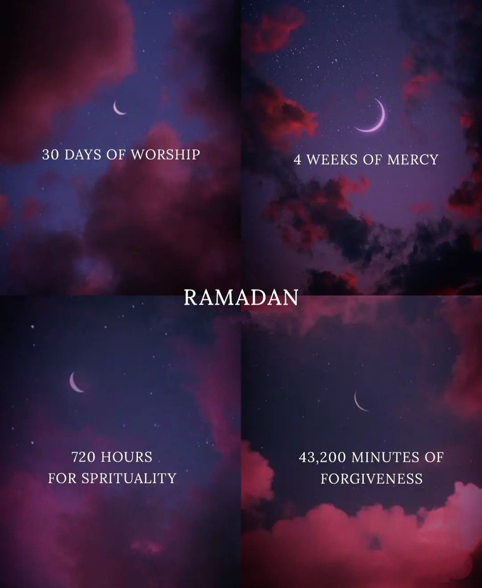I pray may this Ramdan brings endless blessings.
