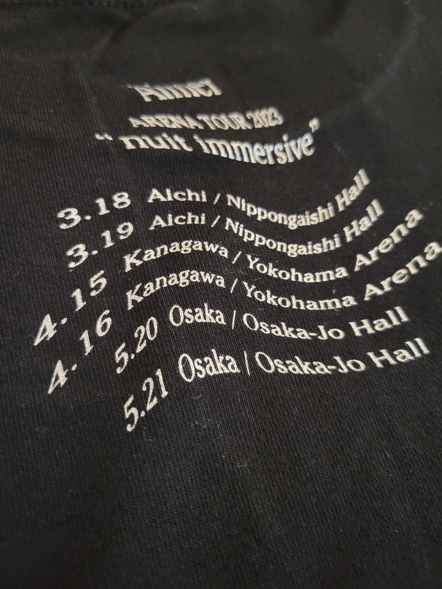 GLANTE0406's tweet photo. Aimer LIVE TOUR 2023
日本ガイシホールにいってきました！
圧倒的な歌唱力とパフォーマンスでAimerさんの世界観にどっぷり『没入』しました😌

またすぐに行きたい！
#Aimer #Aimer好きと繋がりたい #live #tour #2023年 #残響賛歌 #カタオモイ #蝶々結び #エメ #アーティスト https://t.co/N3BB7pVZ70